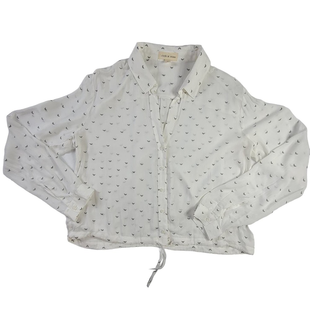 Cloth & Stone Anthropologie Blouse Women's Size M